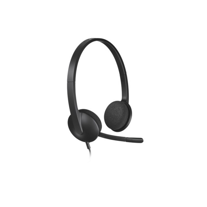 Logitech USB Headset H340 - Cuffie con microfono - over ear - cablato (981-000475)