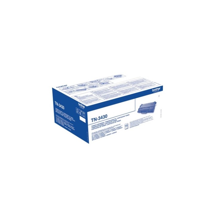 Brother TN3430 - Nero - originale - cartuccia toner - per Brother HL-L5100, L520