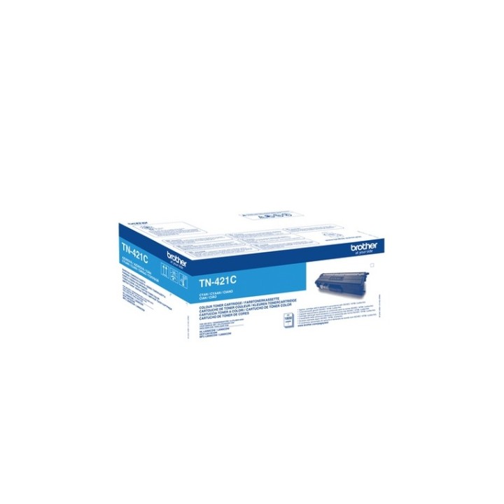 Brother TN421C - Ciano - originale - cartuccia toner - per Brother DCP-L8410CDW,