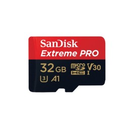 Ext Pro microSDHC 32GB+SD 100MB A1 I U3