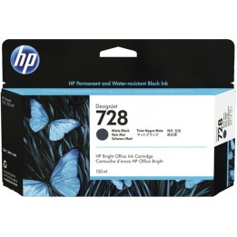 HP 728 - 130 ml - nero opaco - originale - DesignJet - cartuccia d'inchiostro -