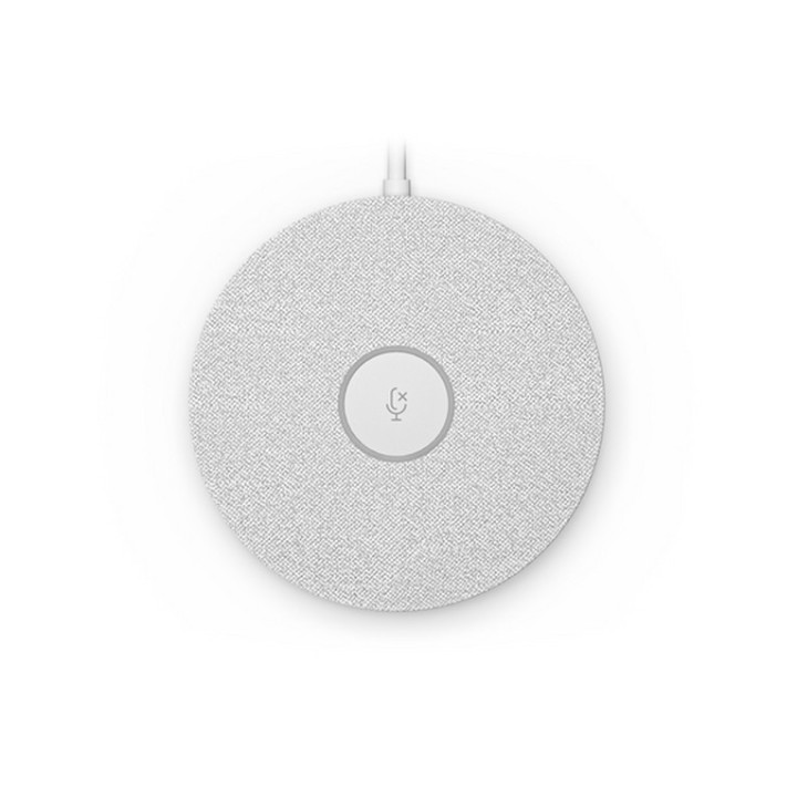 Logitech Rally Mic Pod - Microfono - bianco - Certificato Skype, Zoom Certificat