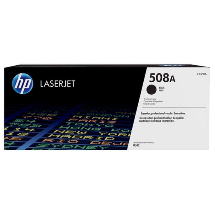 HP 508A - Nero - originale - LaserJet - cartuccia toner (CF360A) - per Color Las