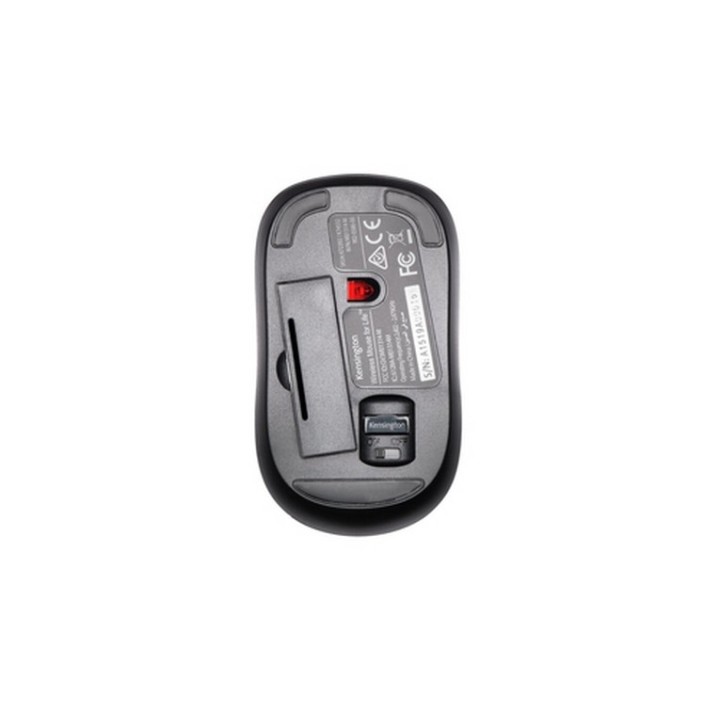 Kensington Wireless ValuMouse - Mouse - per destrorsi e per sinistrorsi - ottica