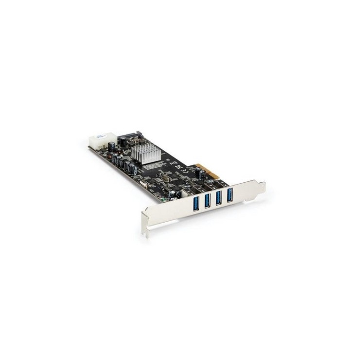 Startech Adattatore scheda SuperSpeed USB 3.0 con 4 porte PCI Express (PCIe) con (PEXUSB3S44V)