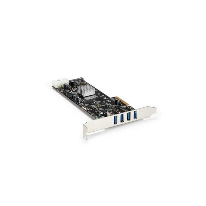 Startech Adattatore scheda SuperSpeed USB 3.0 con 4 porte PCI Express (PCIe) con (PEXUSB3S44V)