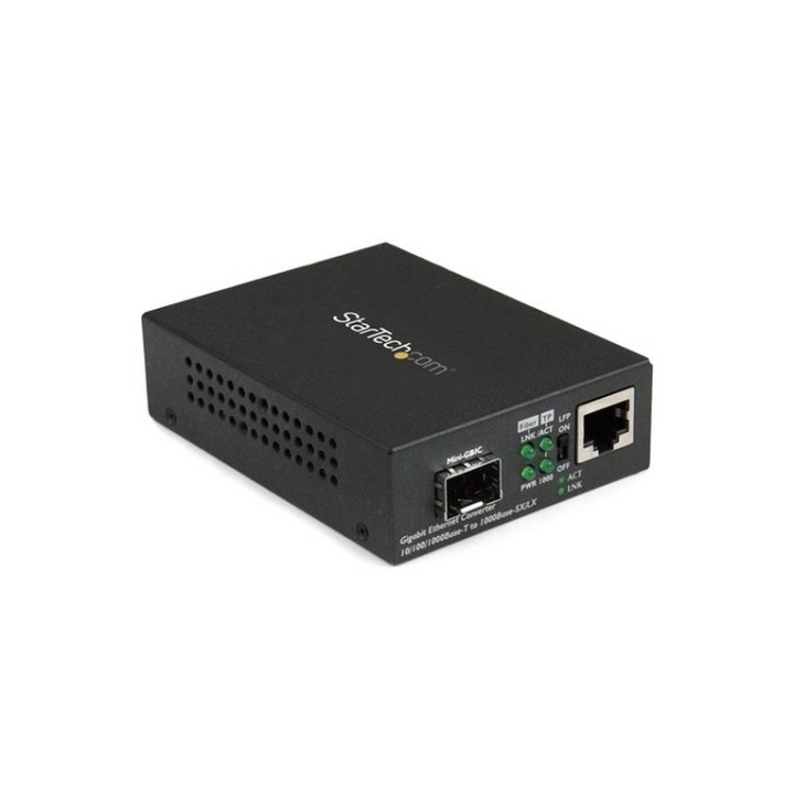 Startech Convertitore multimediale Gigabit Ethernet a Fibra con slot SFP aperto