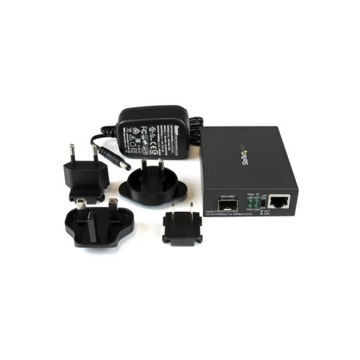 Startech Convertitore multimediale Gigabit Ethernet a Fibra con slot SFP aperto
