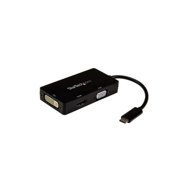 Startech Adattatore Scheda Esterna 3 in 1 USB-C a HDMI, DVI o VGA - Adattatore v (CDPVGDVHDBP)