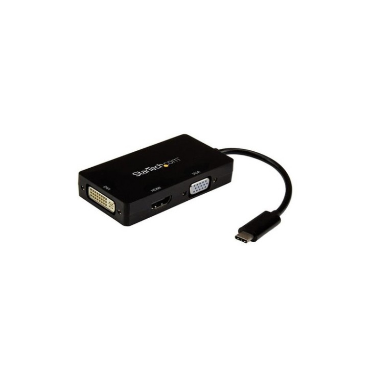 Startech Adattatore Scheda Esterna 3 in 1 USB-C a HDMI, DVI o VGA - Adattatore v (CDPVGDVHDBP)
