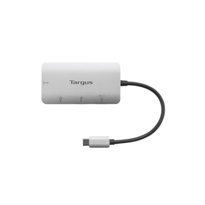 Targus - Hub - 2 x USB 3.2 Gen 1 + 1 x USB-C 3.2 Gen 1 + 1 x USB-C 3.2 Gen 1 (po