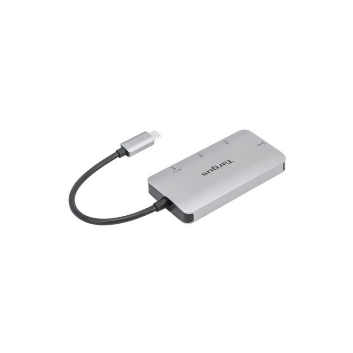 Targus - Hub - 2 x USB 3.2 Gen 1 + 1 x USB-C 3.2 Gen 1 + 1 x USB-C 3.2 Gen 1 (po