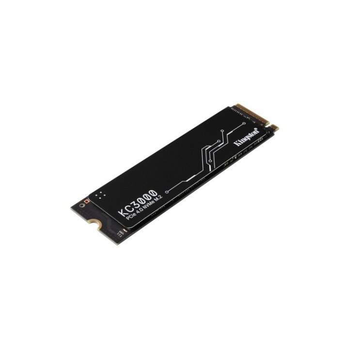 Kingston KC3000 - SSD - 512 GB - interno - M.2 2280 - PCIe 4.0 (NVMe) - per Inte