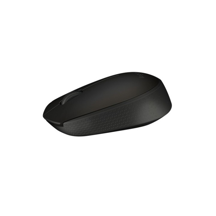 Logitech B170 - Mouse - ottica - 3 pulsanti - senza fili - 2.4 GHz - ricevitore (LOGIB170)