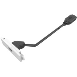 VISION Techconnect Modular AV Faceplate - HDMI module - female socket on front w