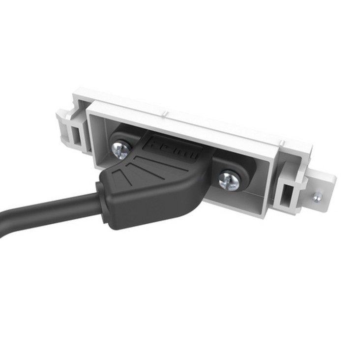 VISION Techconnect Modular AV Faceplate - HDMI module - female socket on front w