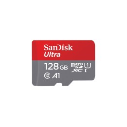 SanDisk Ultra - Scheda di memoria flash (adattatore da microSDXC a SD in dotazio