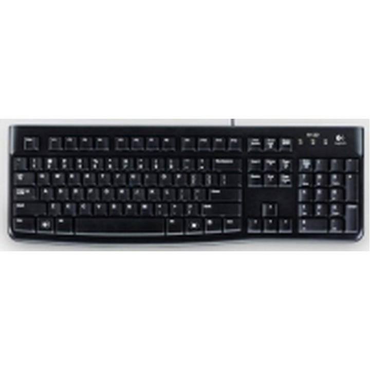 Logitech Tastiera Keyboard K120 Colore Nero - Connessione USB - Digitazione como