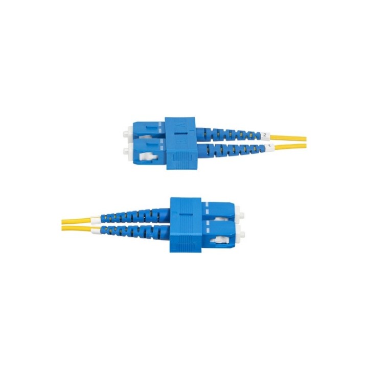 StarTech.com Cavo in fibra ottica duplex monomodale OS2 da SC a SC da 10m - Cavo