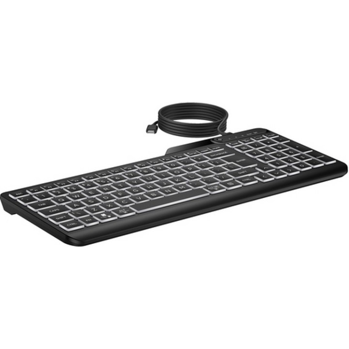HP 405 - Tastiera - multi dispositivo - 65% - compact - retroilluminato - USB -