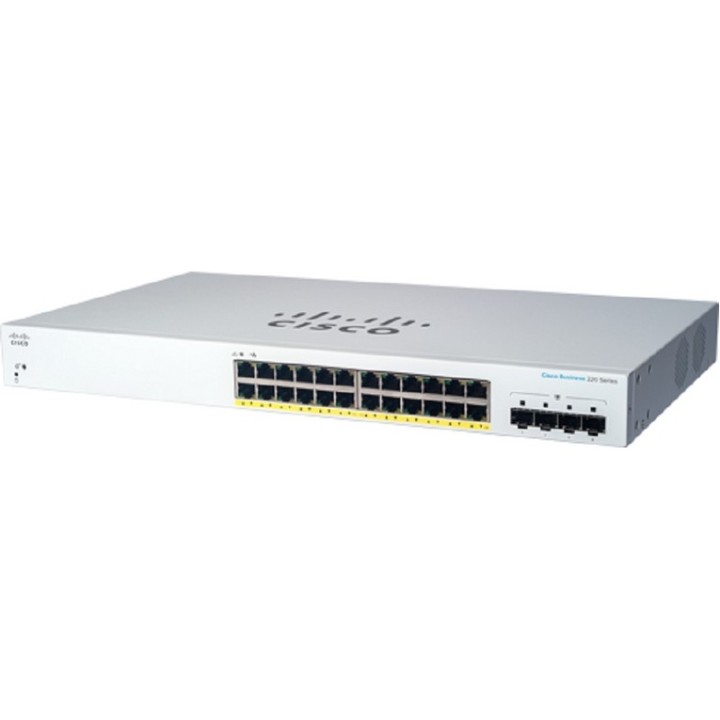 Cisco Business 220 Series CBS220-24P-4G - Switch - intelligente - 24 x 10/100/10