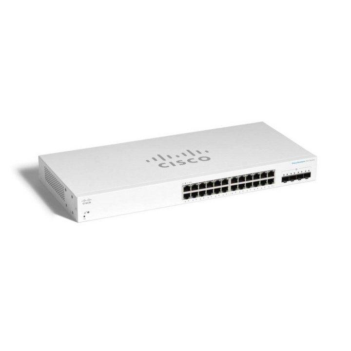 Cisco Business 220 Series CBS220-24T-4X - Switch - intelligente - 24 x 10/100/10 (CBS220-24T-4X-EU)