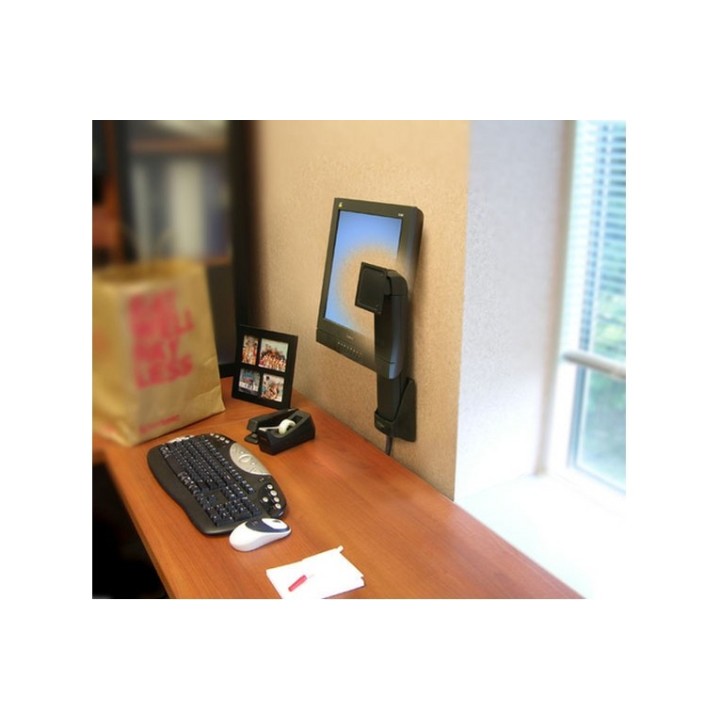 Ergotron staffa monitor a parete regolabile Neo-Flex Lift portamonitor a muro