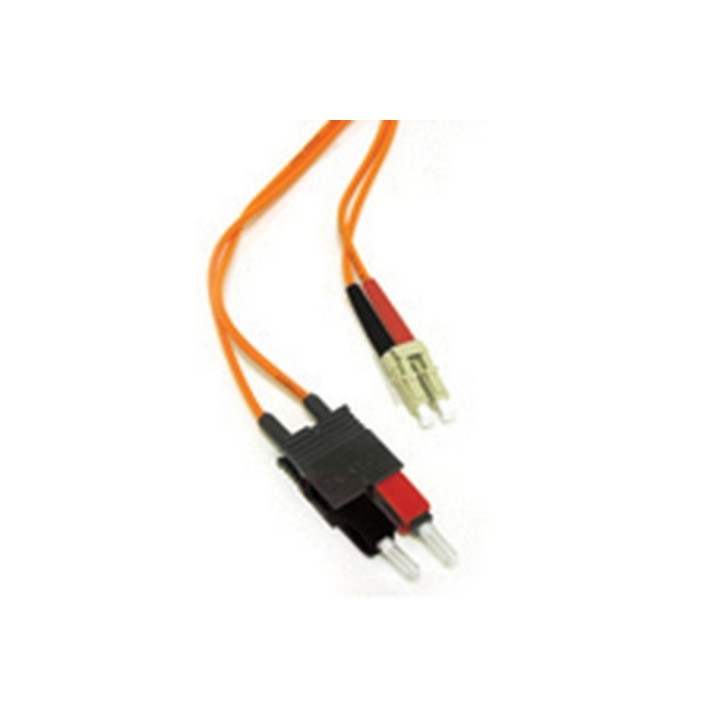 C2G Low-Smoke Zero-Halogen - Cavo patch - LC multi-mode (M) a SC multi-mode (M)