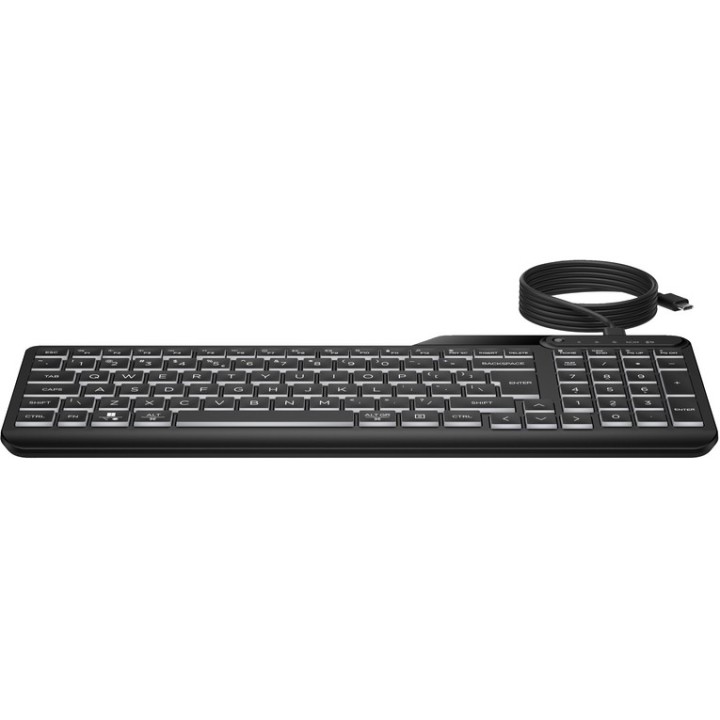 HP 405 - Tastiera - multi dispositivo - 65% - compact - retroilluminato - USB -