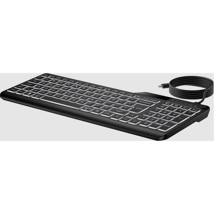 HP 405 - Tastiera - multi dispositivo - 65% - compact - retroilluminato - USB -