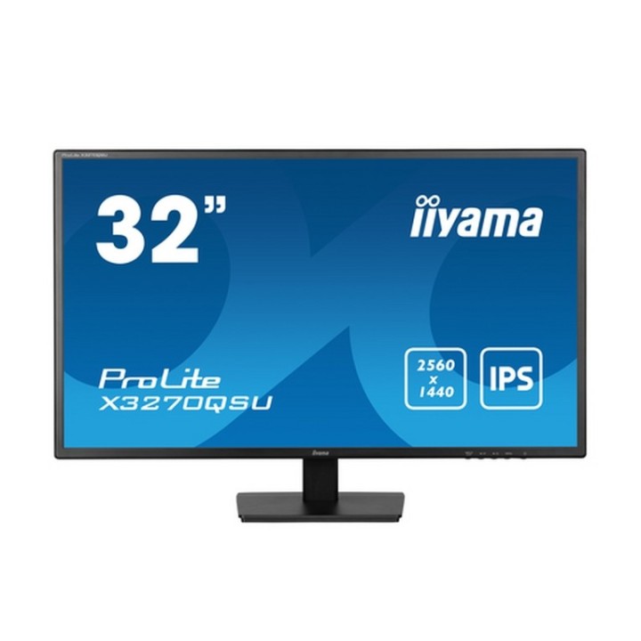 iiyama ProLite X3270QSU-B1 - Monitor a LED - 32" (31.5" visualizzabile) - 2560 x (X3270QSU-B1)