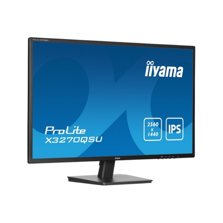 iiyama ProLite X3270QSU-B1 - Monitor a LED - 32" (31.5" visualizzabile) - 2560 x (X3270QSU-B1)