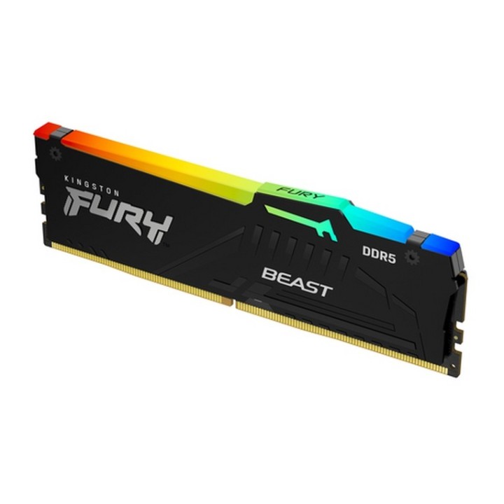 Kingston FURY Beast RGB - DDR5 - modulo - 32 GB - DIMM 288-PIN - 6000 MHz / PC5- (KF560C30BBEA-32)