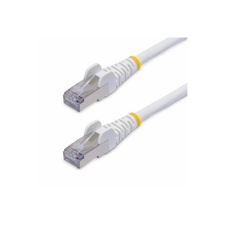 StarTech.com Cavo Ethernet CAT8 bianco da 15m, Snagless, S/FTP, 40G, LSZH - Cavo