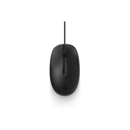 HP 125 - Mouse - cablato - USB - nero - Smart Buy