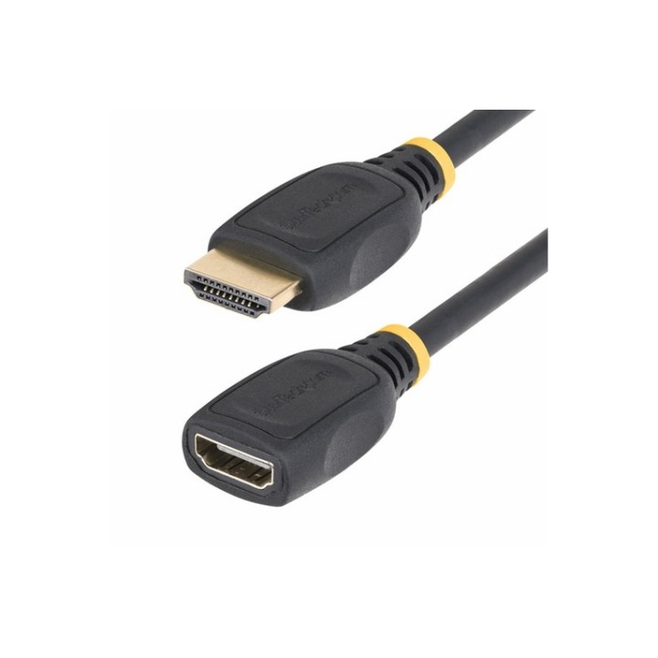 Startech 6.6ft HDMI 2.0 Extension Cable, 4K 60Hz, M/F - High Speed - prolunga HD