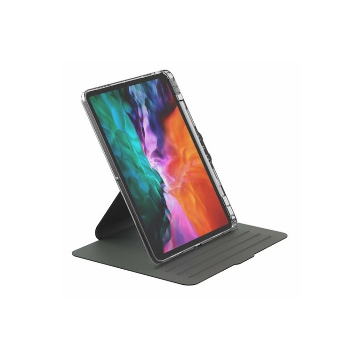 Targus VersaVu - Flip cover per tablet - plastica - trasparente, nero - per Appl