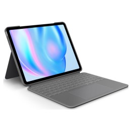 Logitech Combo Touch - Custodia tastiera e carta - con trackpad - retroilluminat