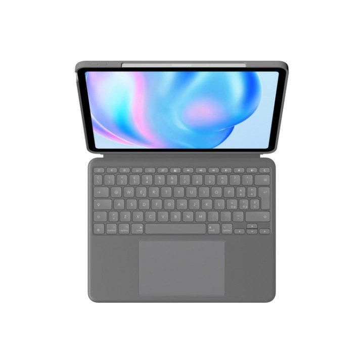 Logitech Combo Touch - Custodia tastiera e carta - con trackpad - retroilluminat