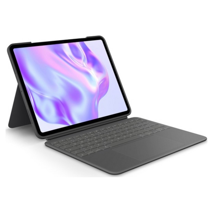 Logitech Combo Touch - Custodia tastiera e carta - con trackpad - retroilluminat
