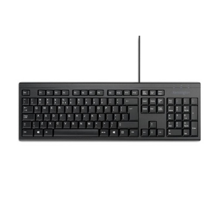 Kensington KB100 EQ - Tastiera - full size - USB - QWERTY - italiana - nero - co (K63727IT)