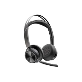 HP Poly Voyager Focus 2 - Cuffie con microfono - over ear - Bluetooth - senza fi (9T9J4AAAC3)