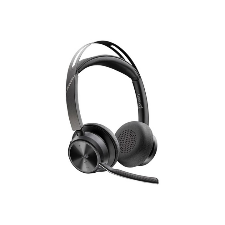 HP Poly Voyager Focus 2 - Cuffie con microfono - over ear - Bluetooth - senza fi