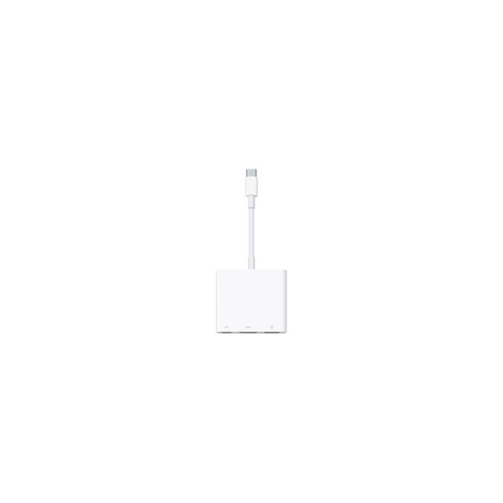 Apple - Adattatore video - USB-C maschio a USB, HDMI, USB-C (solo alimentazione) (MW5M3ZM/A)