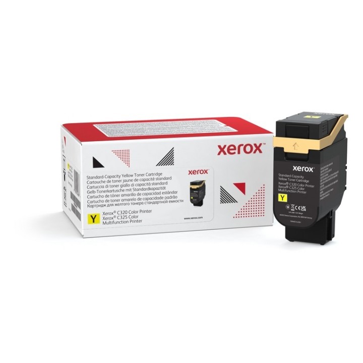 Xerox - Giallo - originale - scatola - cartuccia toner - per Xerox C325