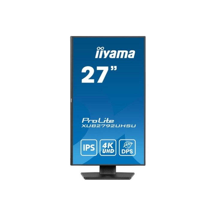 iiyama ProLite XUB2792UHSU-B6 - Monitor a LED - 27" - 3840 x 2160 4K @ 60 Hz - I