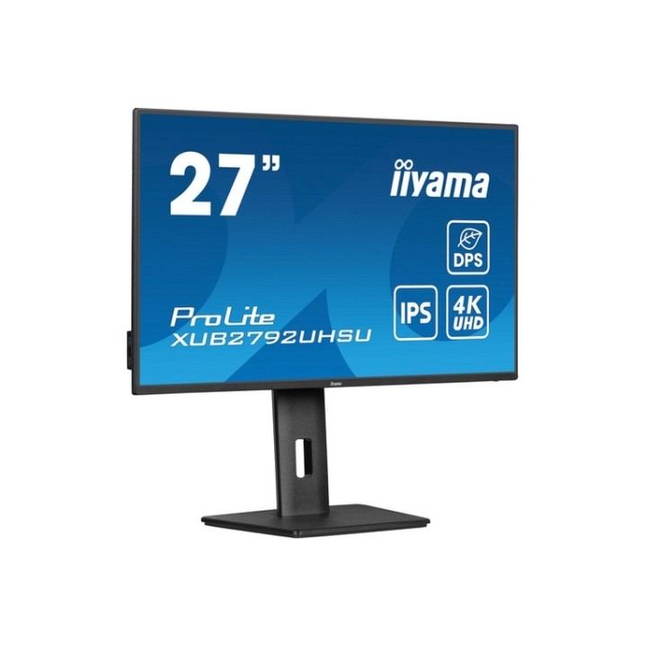 iiyama ProLite XUB2792UHSU-B6 - Monitor a LED - 27" - 3840 x 2160 4K @ 60 Hz - I