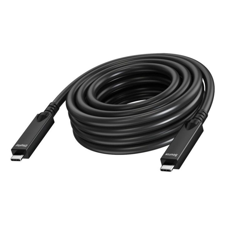 Vision - Cavo USB - USB-C (M) a USB-C (M) - USB 3.2 Gen 1 / DisplayPort 2.1 - 3