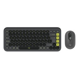 Logitech POP Icon Combo - Set mouse e tastiera - senza fili - Bluetooth LE - QWE