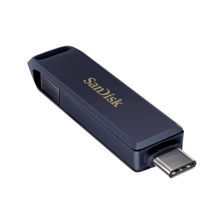 SanDisk Phone Drive - Chiavetta USB - 64 GB - USB-C / Lightning - cielo metalliz